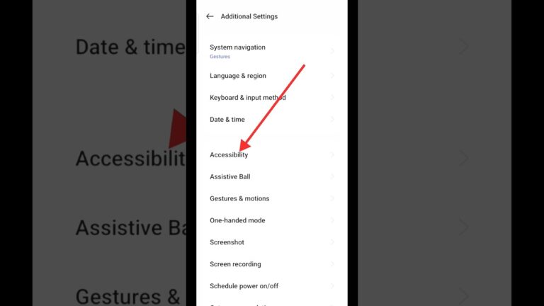 How to stup switch access setting on realme #shorts #youtubeshorts #mobile