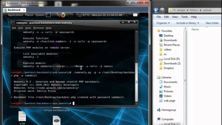 how to backdoor  unsecured server