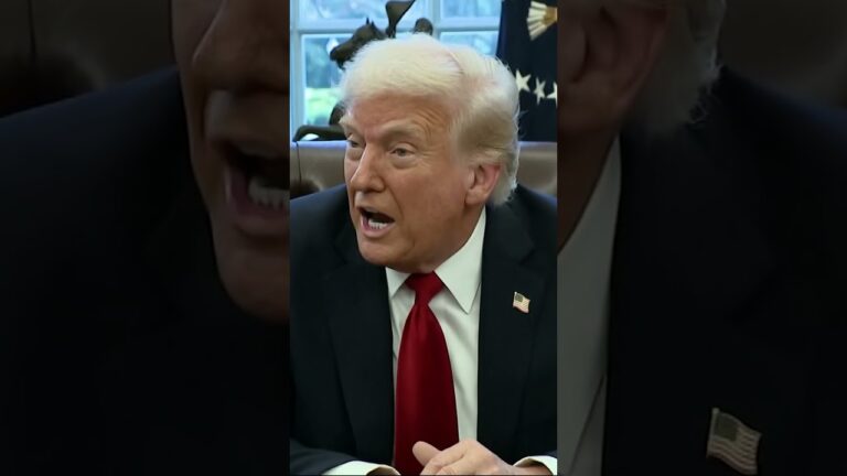 President Trump on Pete Hegseth after leaked texts