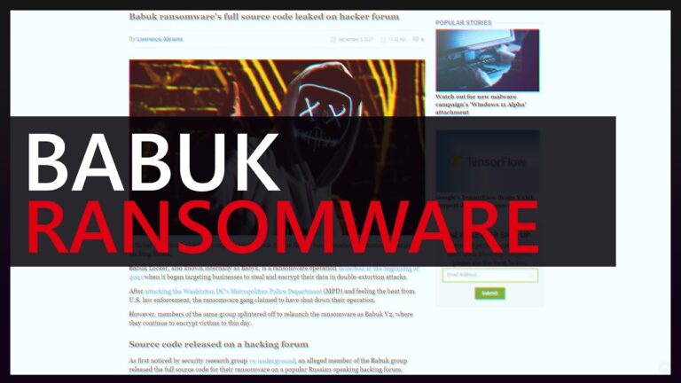 Ransomware source code leaked on Russian hacking forum