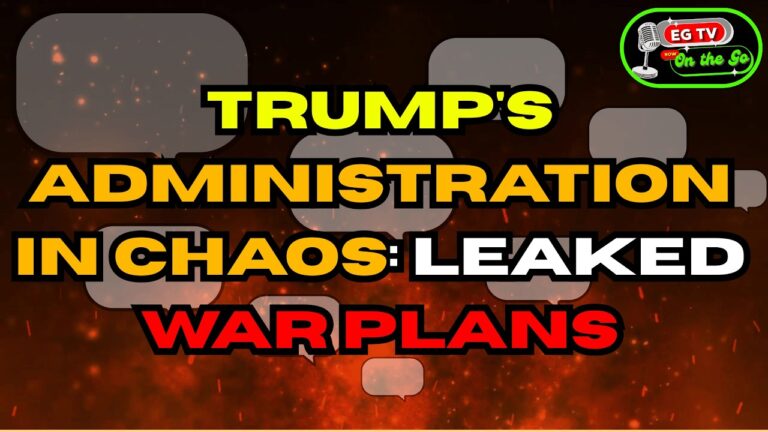 🚨 Trump Administration ACCIDENTALLY Texted War Plans?! | Leaked Trump Group Chat Scandal EXPOSED!