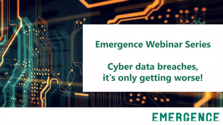 Cyber data breaches, it’s only getting worse!