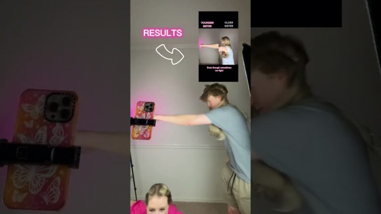 BEHIND THE SCENE – Thankful for my Sister TREND #acting #sister #behindthescenes