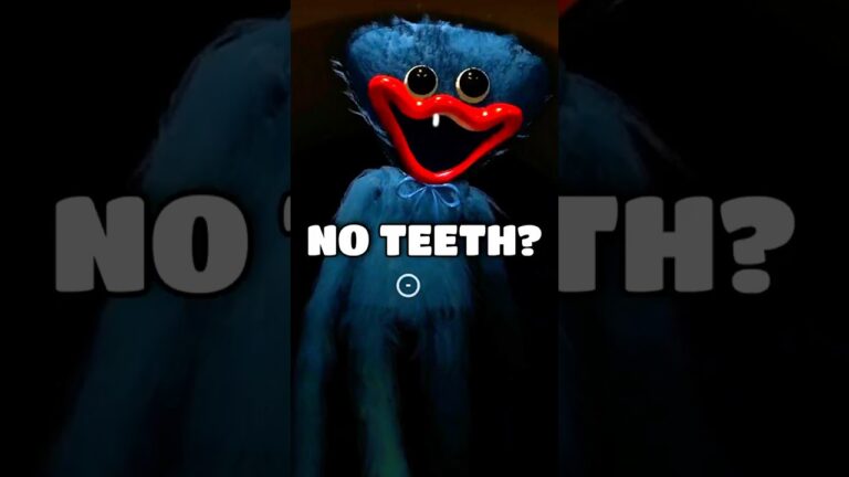Huggy Shouldn’t Have Teeth. (Poppy Playtime Chapter 4)