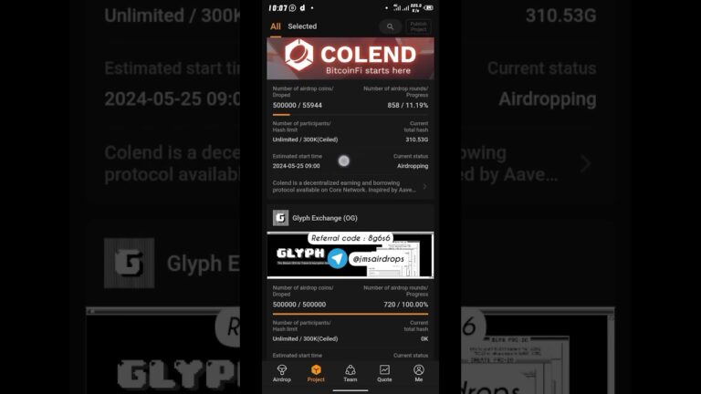 Colend the new airdrops on Satoshi app, how to start. #binance #cryptocurrency #cryptonews #btc