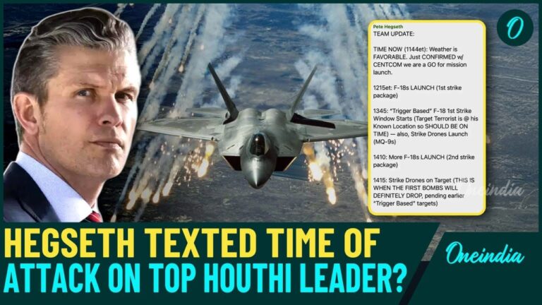 Trump’s Secretary Hegseth EXPOSED in Leaked Chat| Hegseth’s Secret Chats Unveil U.S’ Yemen War Plans