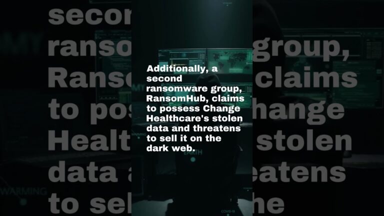 Change Healthcare Admits Ransomware Payment and Data Leak