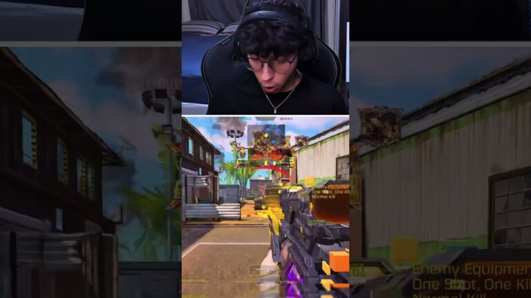 Mythic Tundra Aim ☠️ #codm #shorts