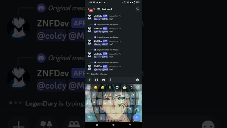 Discord Got Hacked? | Spamming Messages On BG Server Using Bot