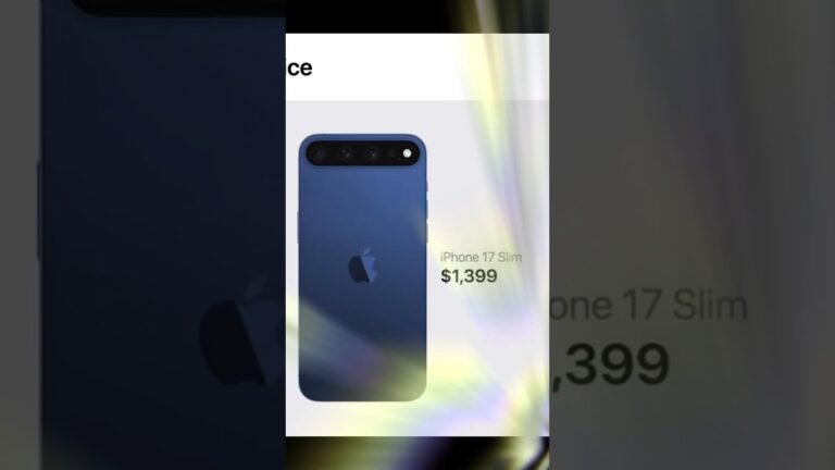 📱 iPhone 17 Slim: Major Design Changes and Leaked Features! 🔍✨ #tech #gadgets #iphone #apple #fyp