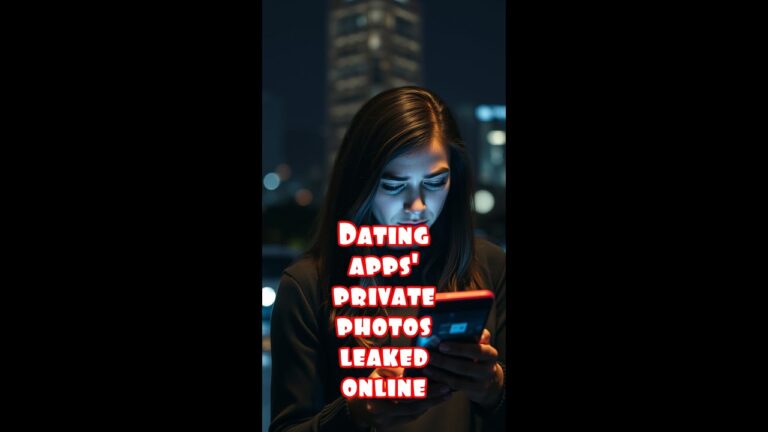BREAKING: 1M+ PRIVATE PHOTOS from Dating Apps Exposed! 🚨 Urgent Data Privacy War