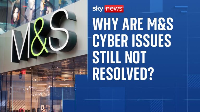 Marks and Spencer still not taking online orders a week after cyber attack
