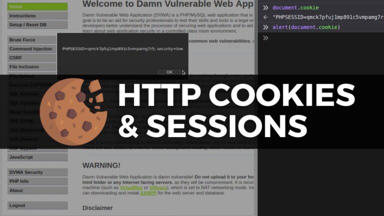 Web App Pentesting – HTTP Cookies & Sessions
