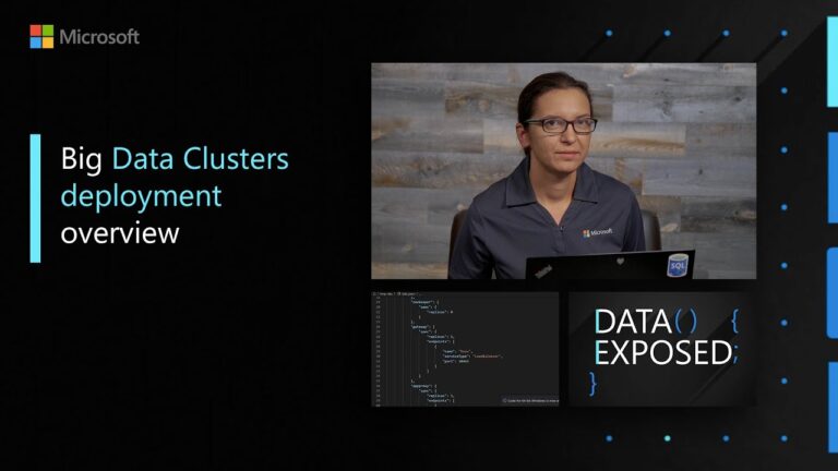 Big Data Clusters deployment overview | Data Exposed