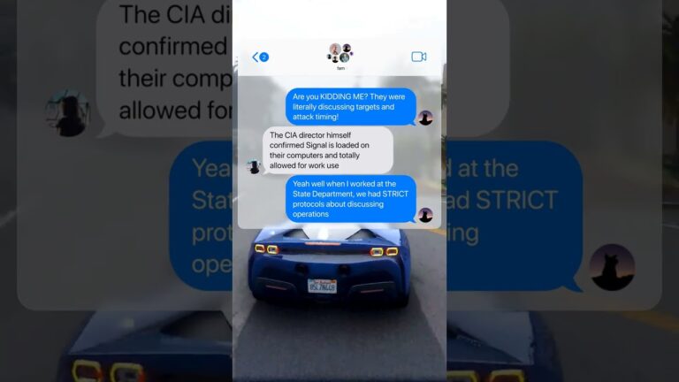 Intelligence officials exposed military plans in major Signal chat leak