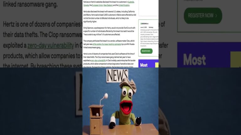 Hertz says customers’ personal data and driver’s licenses stolen in data breach