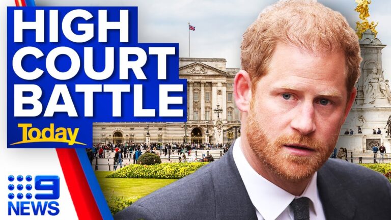 Prince Harry accuses palace of withholding information | 9 News Australia