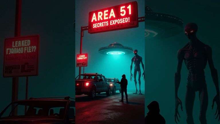 AREA 51 SECRETS EXPOSED!Shocking UFO Leaks & Government Cover-Up #shorts #area51 #ushistory