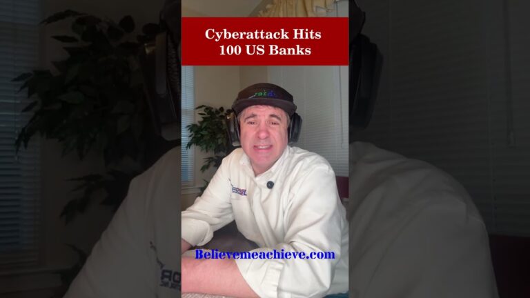 Did you know Cyberattack Hits 100 US Banks?