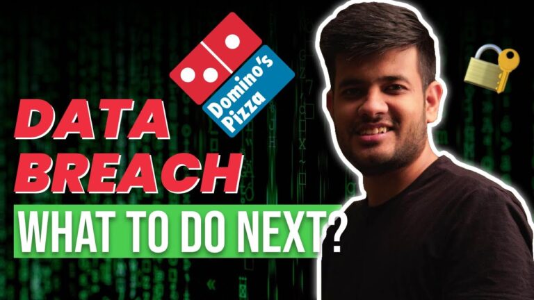 DO THIS IF YOUR DATA WAS LEAKED Ft Domino’s 🍕