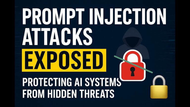Prompt Injection Attacks Exposed: Protecting AI Systems from Hidden Threats 🔒