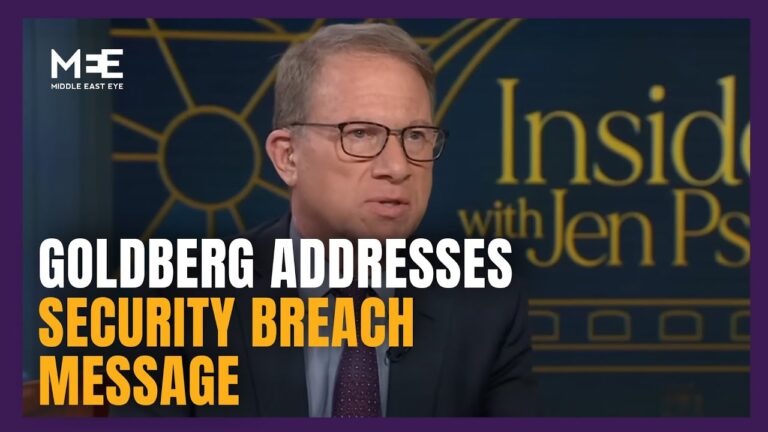 Goldberg responds to Hegseth’s accusations over sensitive text message leak