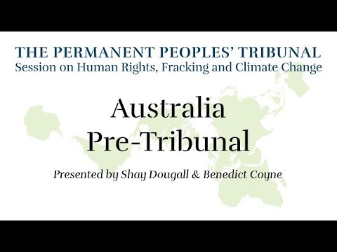 Australia Pre-Tribunal Briefing: Permanent Peoples’ Tribunal