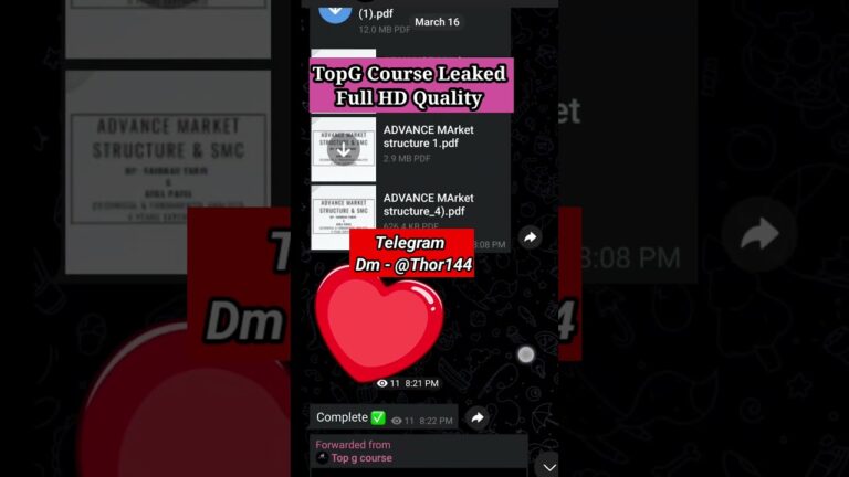 💢😱TRADING LEGEND FULL COURSE LEAKED (2025)  | TopG Trader Course | 😱#topgtraders #trading