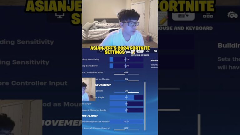 my 2024 Fortnite settings⌨️📝