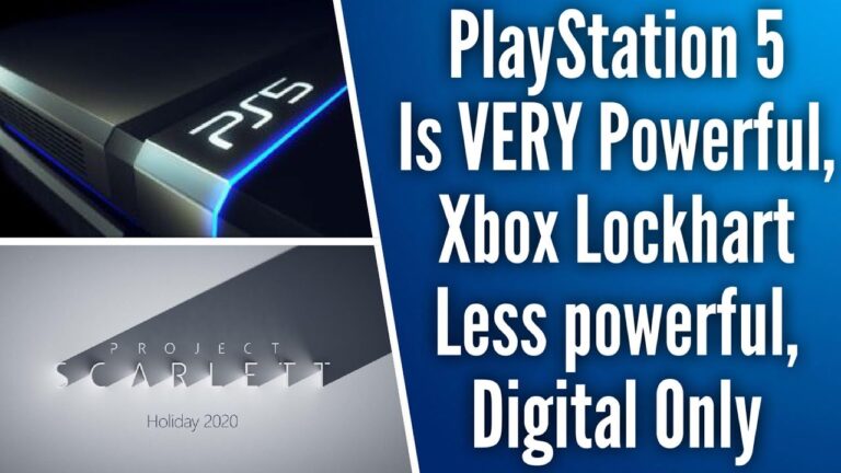 Insider Says PS5 is VERY Powerful & Accessible // Xbox Lockhart Leaks