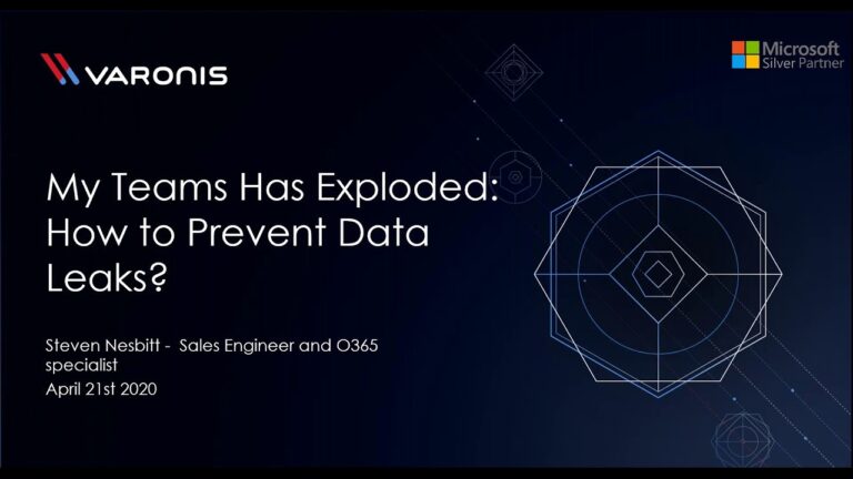 My Teams Has Exploded: How to Prevent Data Leaks?