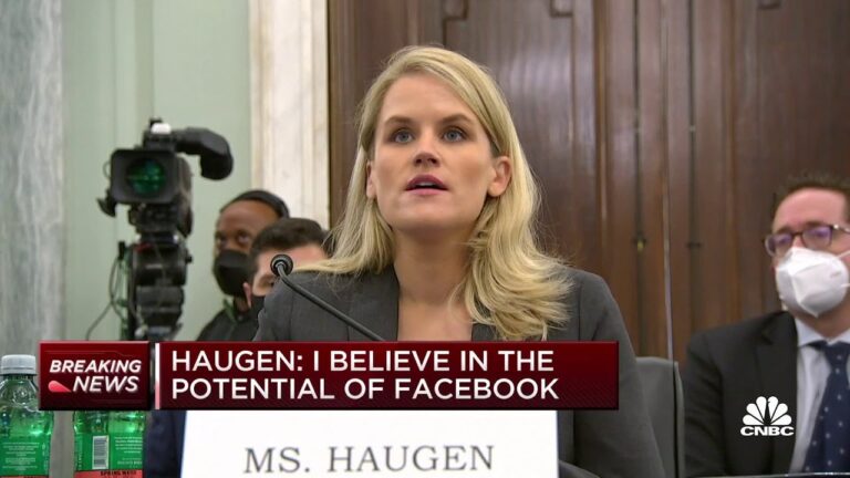 Facebook whistleblower: Mark Zuckerburg is responsible for the company’s decisions