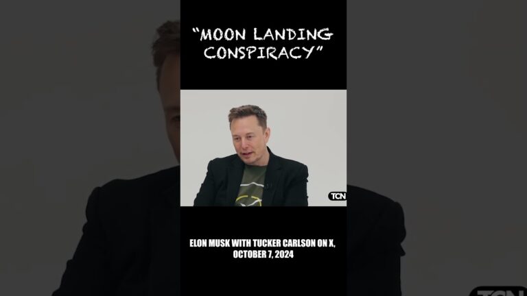 Elon Musk about Moon Landing Conspiracy Theories #elonmusk, #moonlanding