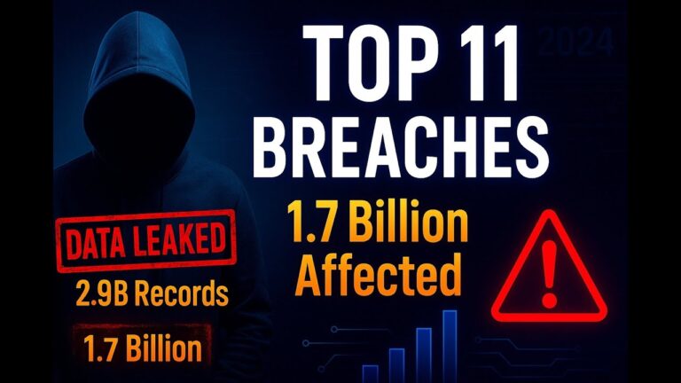 Top 11 Data Breaches of 2024 | Biggest Cyber Attacks & What We Learned