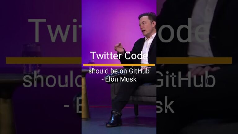 Twitter Code should be on GitHub – Elon Musk #elonmusk #twitter #sourcecode #github
