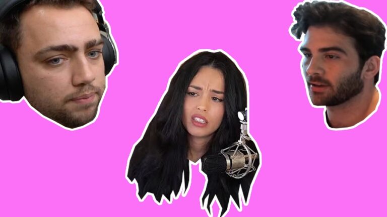 Valkyrae  RFLCT DRAMA Reaction