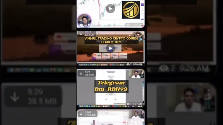 💢😱”Ultimate course leaked 2025 | Vinbull trading crypto full course leaked”🤑#vinbullindia #trading