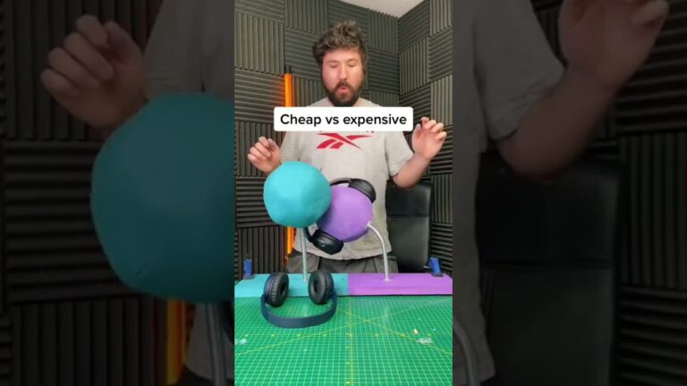 Cheap vs expensive headphones insane results
