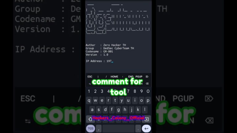 DDOS Attack Website Down #hacker #termux #hacking #cybersecurity #kalilinux #viral #ethicalhacking