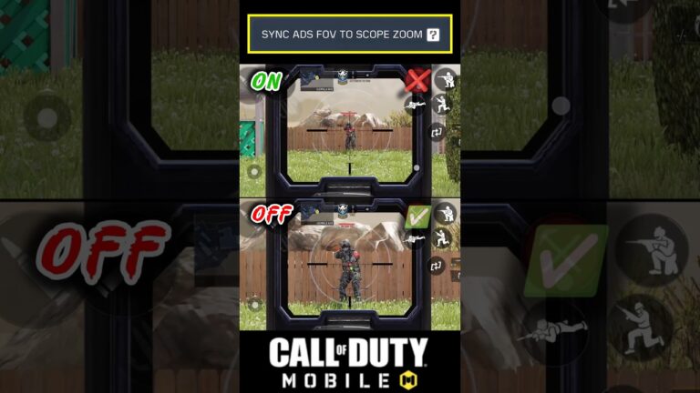 ADS FOV Curve Settings Tutorial CODM🤯Codm Tips And Tricks🔥#shorts #codm #codmobile #callofdutymobile