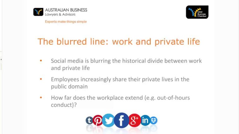 Webinar: Social media in the workplace