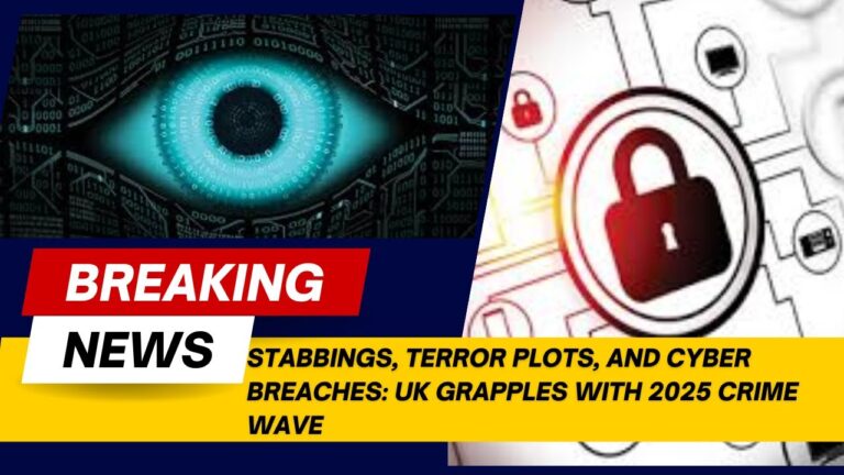 Stabbings, Terror Plots, and Cyber Breaches: UK Grapples with 2025 Crime Wave