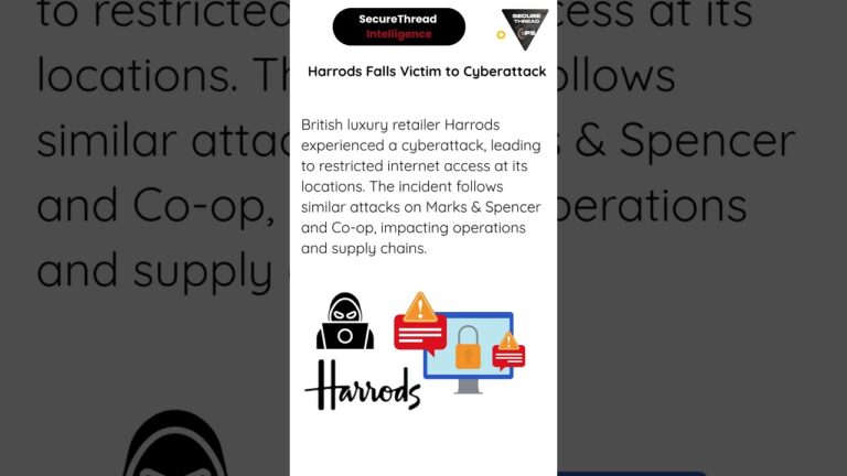 Harrods Falls Victim to Cyberattack