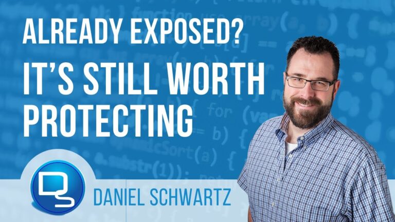 My Info’s Already on the Dark Web… So Why Bother?