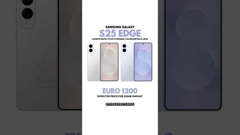 Samsung Galaxy S25 Edge Leak! #galaxys25edge #samsunggalaxys25