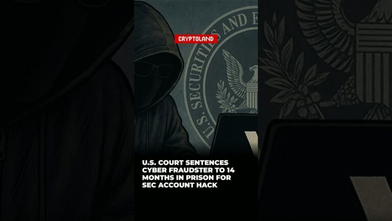 U.S. Court Sentences Cyber Fraudster to 14 Months in Prison for SEC Account Hack