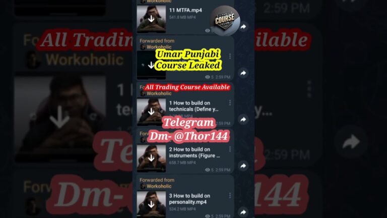 ✨🥳Zero To Alpha 2.0 Full Course Leaked 2025  | Umar Punjabi | 😯@UmarPunjabi-v8m #trading #forex