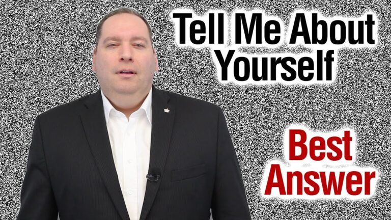 Tell Me About Yourself | Best Answer (from former CEO)