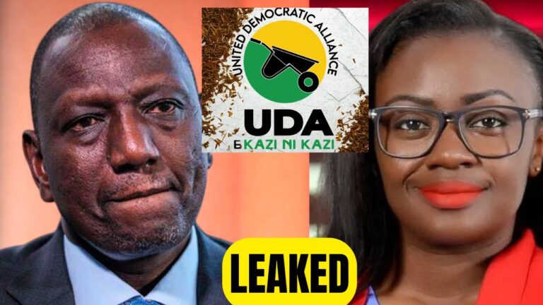 🔴 SHOCKING REVELATION: Ruto in Panic Mode After Gloria’s Dirty Leak — UDA Faces MELTDOWN