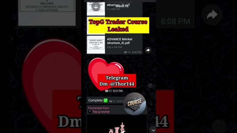 ✨🥳TopG Traders Full Course Leaked 2025 Batch  | TopG Trader | 🤩 #topgtraders #trading
